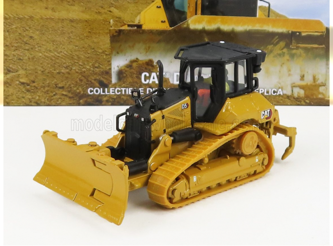 CATERPILLAR Catd5 Dozer Ruspa Cingolata - Scraper Type Tractor, Yellow Black