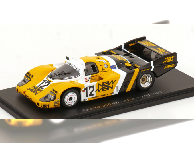 PORSCHE 956 No 12  24h Le Mans, Schickentanz/Merl/Narvaez (1983), New Man