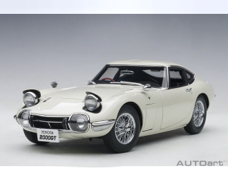 Toyota 2000 GT Coupe 1965 (white / wire spoke wheels)