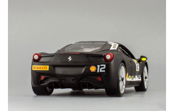 FERRARI 458 Italia Challenge #12, black matt