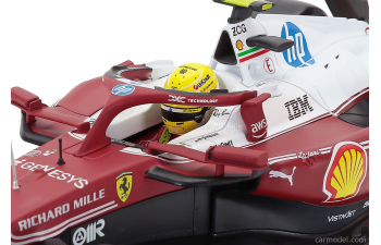 FERRARI F1 Sf-25 Team Scuderia Ferrari Hp № 44 Monza Italy Gp 2025 Lewis Hamilton - Niki Lauda 50th Anniversary World Champion, Red White