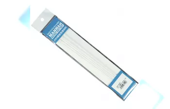 Пластиковый профиль квадратная трубка3*3*250мм. 6шт