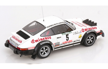 PORSCHE 911 SC Rally Portugal Set with Citroen C35 and Trailer, Therier/Vial (1981), Almeras