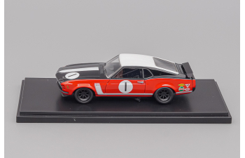 FORD Mustang Boss 302 Trans Am #1 Frank Gardner (1969), red / black / white