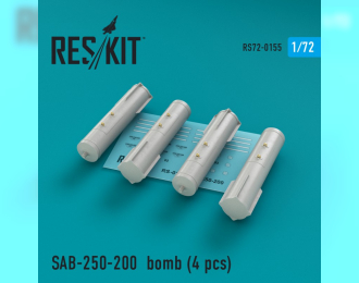 SAB-250-200 boMERCEDES-BENZ (4 pcs) Su-7, Su-17, Su-24, Su-25, Su-27, Su-30, Su-34, MiG-21, MiG-27, Yak-38, Jak-130