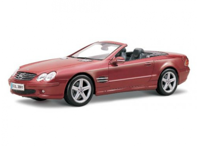 MERCEDES-BENZ SL-Klasse Cabrio (R230) 2001, красный