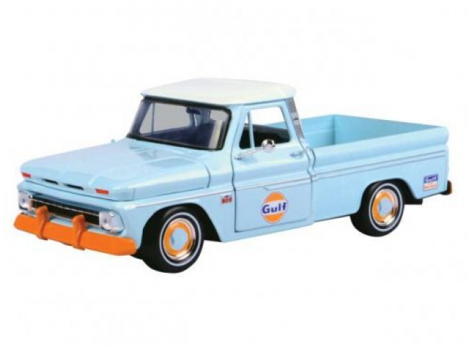 CHEVROLET Fleetside Apache Pickup 1958 Gulf Oil, blue