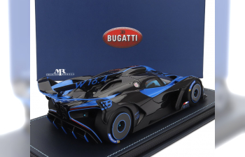 BUGATTI Bolide W16 8.0 Four-turbo 1850hp 500km/h (2020), Blue Black