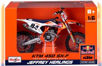 KTM Supercross Red Bull SX450 (2018), orange