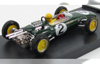 LOTUS F1 25 N 2 Belgium Gp 1963 T.taylor - With Pilot - Figure, Green