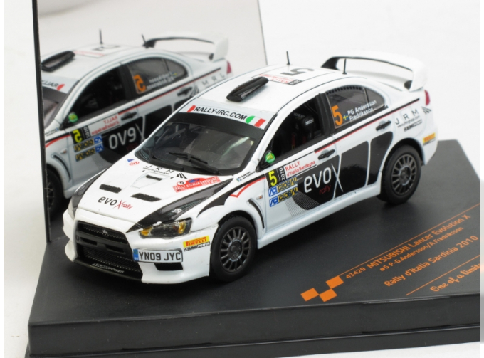 MITSUBISHI LANCER EVOLUTION X #5 P-G.Andersson-A.Fredriksson