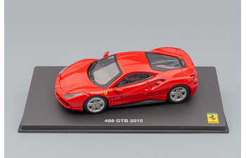 FERRARI 488 Gtb (2015), Red