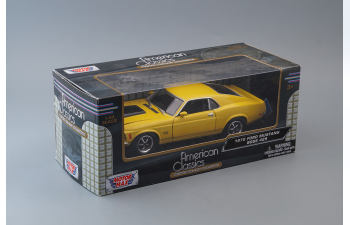 FORD Mustang Boss 429 (1970), yellow