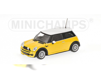 MINI ONE WITH AERODYNAMIC PACKAGE 2002, YELLOW