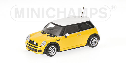 MINI ONE WITH AERODYNAMIC PACKAGE 2002, YELLOW