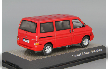 VOLKSWAGEN Caravelle T4b Bus (рестайлинг) (1996), red