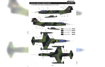 Сборная модель TF-104G / F-104G Luftwaffe Starfighter (2 in 1)