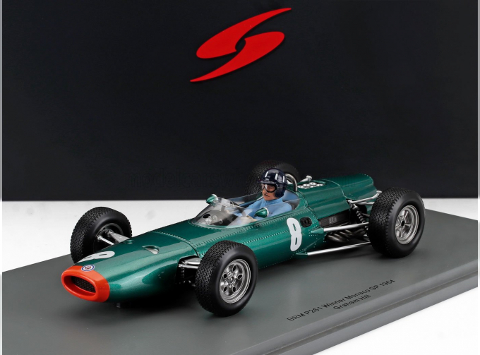 BRM P261 #8 Winner Monaco GP Formula 1 Graham Hill (1964)