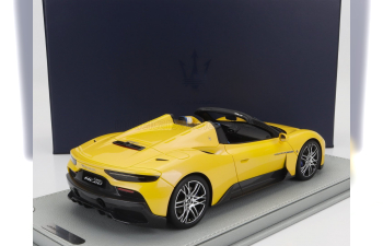 MASERATI Mc20 Cielo Spider (2020) - Con Vetrina - With Showcase, Giallo Genio - Yellow