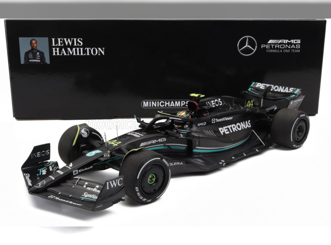 MERCEDES-BENZ GP F1 W14 Team Mercedes-amg Petronas Formula One N44 Season (2023) Lewis Hamilton, Matt Black