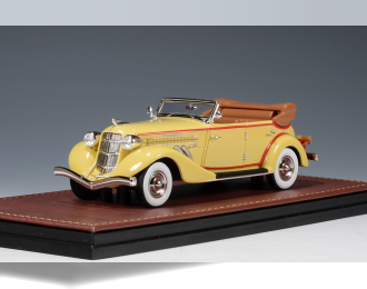 AUBURN 851 SuperCharged Phaeton (открытый) 1935 Yellow