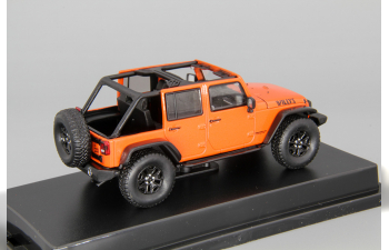 JEEP Wrangler 4х4 Unlimited "Willys Wheeler Edition" 5-dr. Soft Top (2015), sunset orange metallic