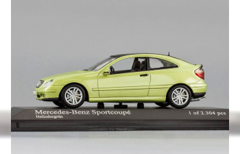 MERCEDES-BENZ C-Klasse Sport Coupe (2001), light green metallic