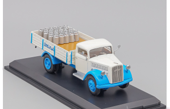 OPEL Blitz S 3t Milchhof (1950), white / blue