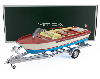 Моторная лодка Riva Junior (1966), слоновая кость / жёлтый