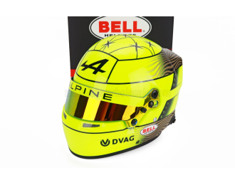BELL HELMET Casco Helmet Mick Schumacher Team Alpine Endurance Wec Season (2025), Yellow Fluo Black
