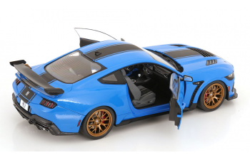 FORD Shelby Mustang Super Snake Coupe (2024), blue metallic / black