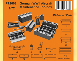German WWII Aircraft Maintenance Toolbox
