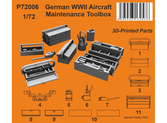German WWII Aircraft Maintenance Toolbox