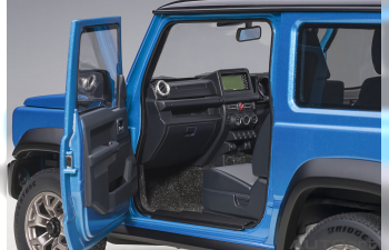 SUZUKI JIMNY Sierra (JB74), blue / black roof