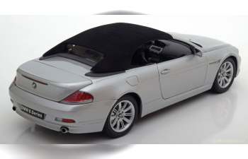 BMW 645 Ci Cabrio (2003), silber