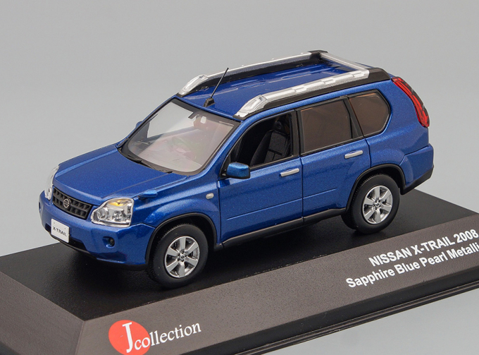 NISSAN X-trail sapphire (2008), blue metallic