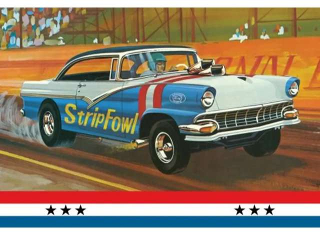 Сборная модель Ford Victory Hardtop, plastic modelkit 1956