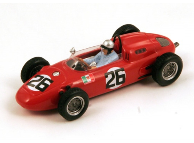 PORSCHE 718 26 German GP 1962 N.Vaccarella (FI), red