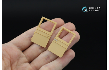 3D Декаль интерьера кабины трактора "Ворошиловец" (Trumpeter) (с 3D-печатными деталями)