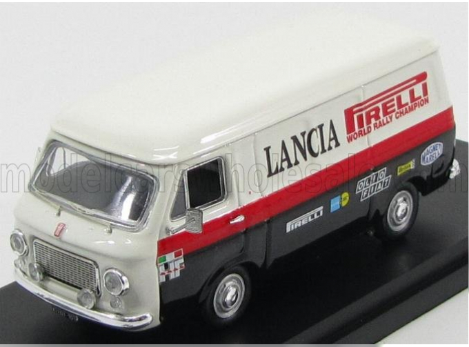 FIAT 238 Van Assistenza Lancia Wrc (1970), White Black Red