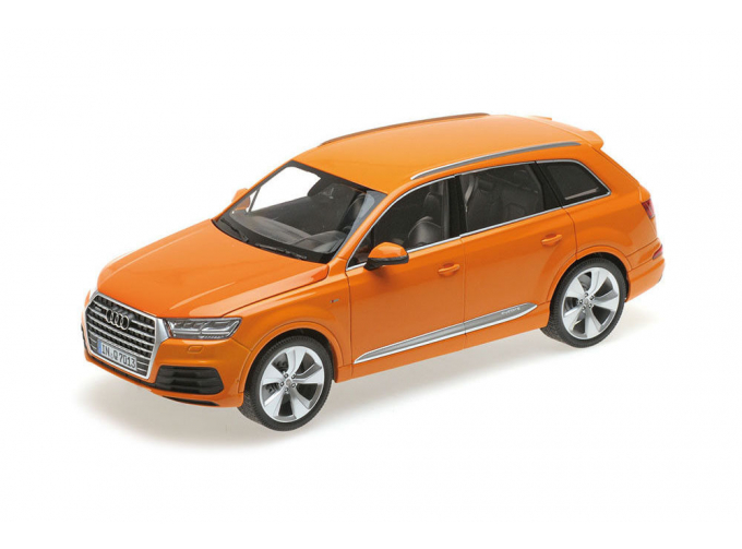 AUDI Q7 2015 (6 Openings), orange