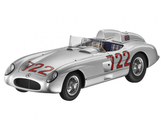 MERCEDES-BENZ 300 SLR W196 #722 (Милле Милья 1955), silver