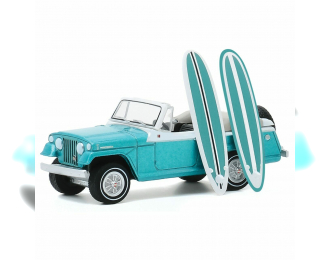 KAISER JEEP Jeepster with Surfboards 1968