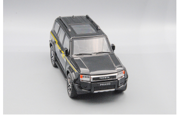 TOYOTA Land Cruiser 250 (Prado) чёрный, 21 см.