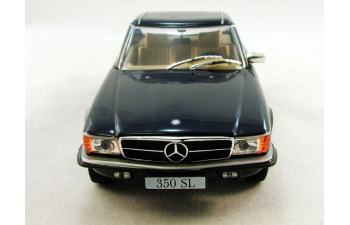 MERCEDES-BENZ 350 SL (1971), Mercedes-Benz Offizielle Modell-Sammlung 10, dark blue