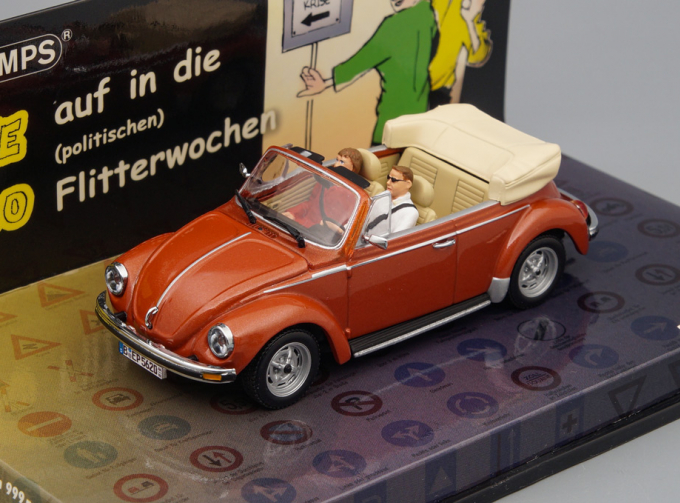 VOLKSWAGEN Bettle Cabriolet 1974 - Angela Merkel & Guido Werstewelle - Berlin 18-05-2001