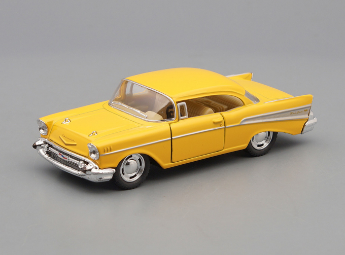 CHEVROLET Bel Air (1957), yellow