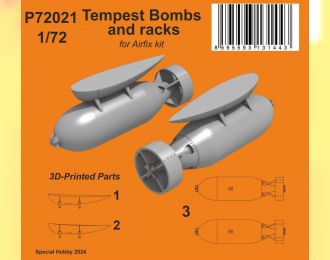Tempest Bombs (100Lb) And Racks (For Airfix Kit)