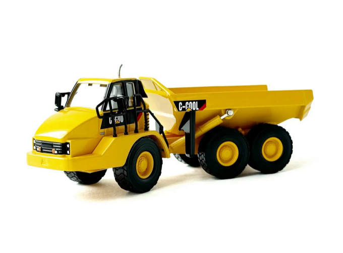 Самосвал шарнирный, желтый