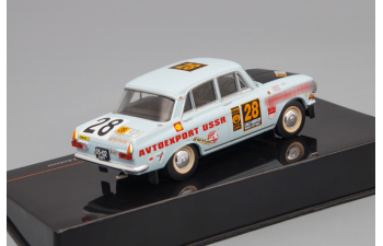 МОСКВИЧ 412 #28 "Avtoexport" Потапчик - Лесовский - Баженов 12 место ралли London-Mexiko 1970